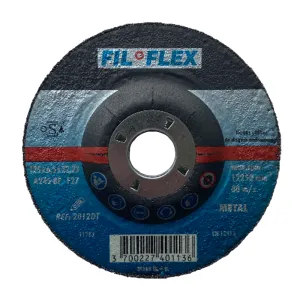 disques a ebarber fil flex metal 125x6.5x22 2012dt