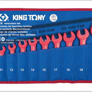TROUSSE DE CLES A FOURCHE isolées VDE - 10 pièces