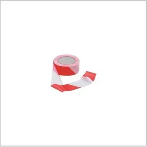 Ruban de signalisation Rouge et Blanc 100 m x 50 mm