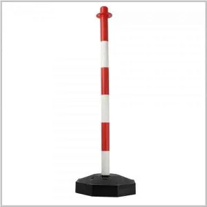 POTEAU SUPPORT CHAÎNE BICOLORE