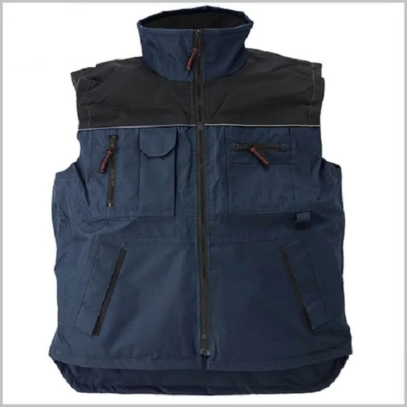 GILET FROID RIPSTOP Marine/Noir