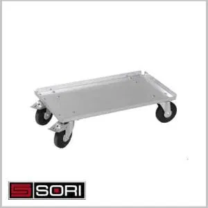 PLATEAU A ROULETTES POUR COFFRE DE CHANTIER CR550B