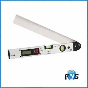 Sauterelle d'angle digital 225° en aluminium