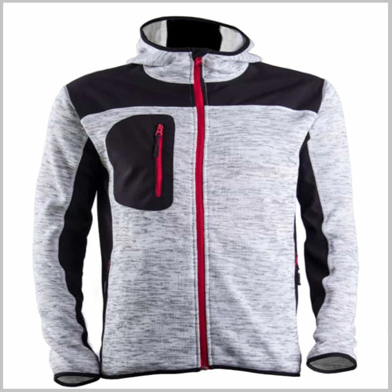 VESTE THERMIQUE BORA Tricot 100% PES 380g/m2 + Softshell – Image 2