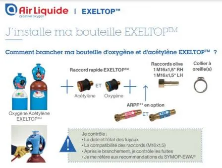 RACCORD QUICK CONNECT AIR LIQUIDE EXELTOP – Image 4