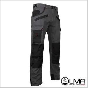 Pantalon de travail bicolore Argile