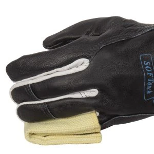 doigt tig en aramide, fermeture à crochets et boucles weldas