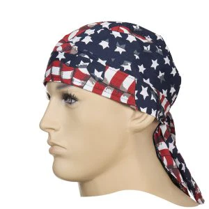 doo rag et bonnet ignifué, drapeau usa weldas